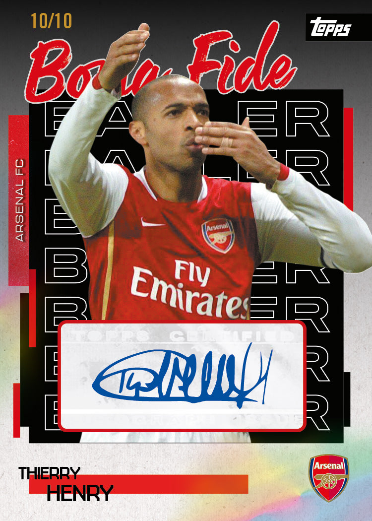 Arsenal 2025/26 Topps Team Set