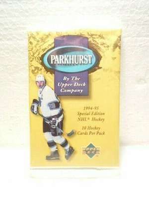 NHL 1994-95 SPECIAL EDITION 10x PARKHURST UPPER DECK HOCKEY PACKs