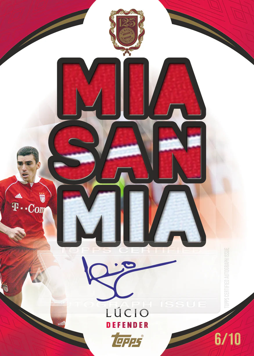 SOCCER Topps FC Bayern München 125th Anniversary Hobby Box 125 Jahre