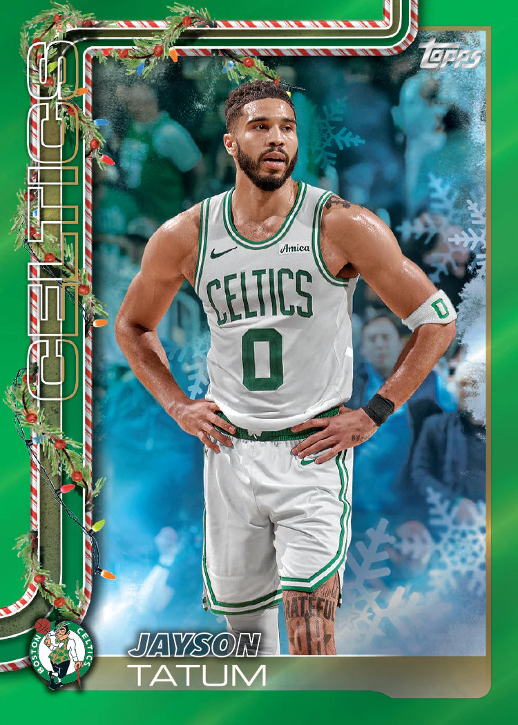 NBA 2025/26 Topps Holiday NBA Basketball Mega Box