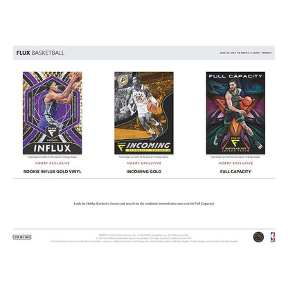 NBA 2022-23 panini flux basketball hobby box (1) Autographed Card