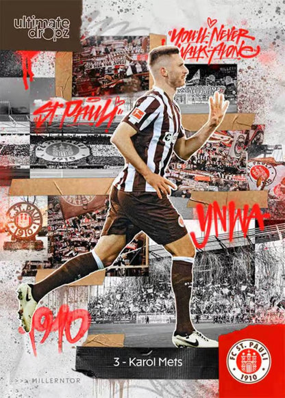 2026 Ultimate Dropz FC St. Pauli Hobby Trading Card Box