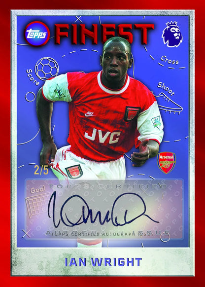 SOCCER Topps Finest Premier League 2026 - Hobby Box (2 Auto) (Vorbestellung !! erscheint voraussichtlich 23. April 2026)