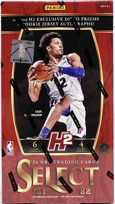 NBA 2021-22 Panini Select Basketball H2 Hobby Hybrid Box