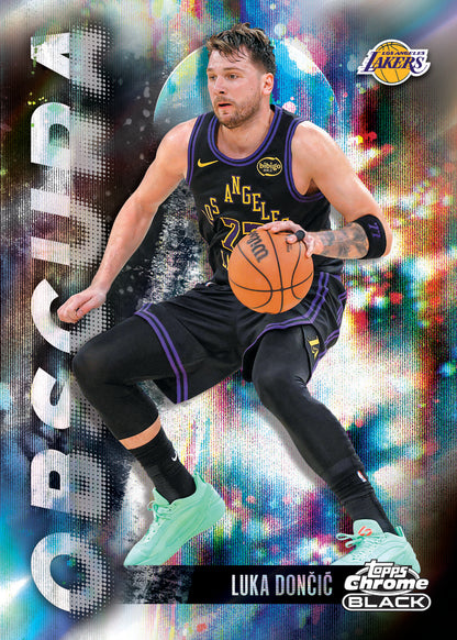 NBA Topps Chrome Black Basketball 2025-26 - Hobby Box