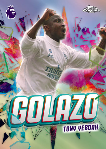 SOCCER 2026 Topps Chrome Premier League Tin Box EPL