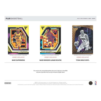 NBA 2022-23 panini flux basketball hobby box (1) Autographed Card