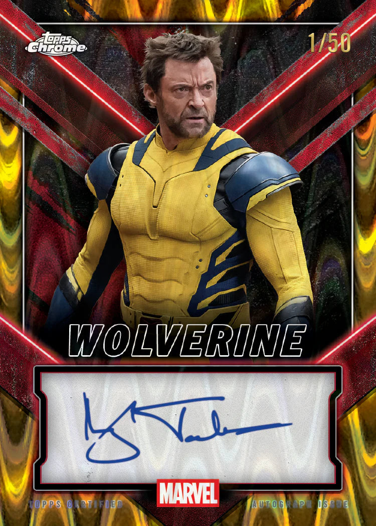 Deadpool Wolverine 2025 Topps Chrome Hobby Box