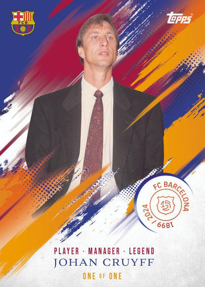 SOCCER Topps FC Barcelona 125th Anniversary - Hobby Box