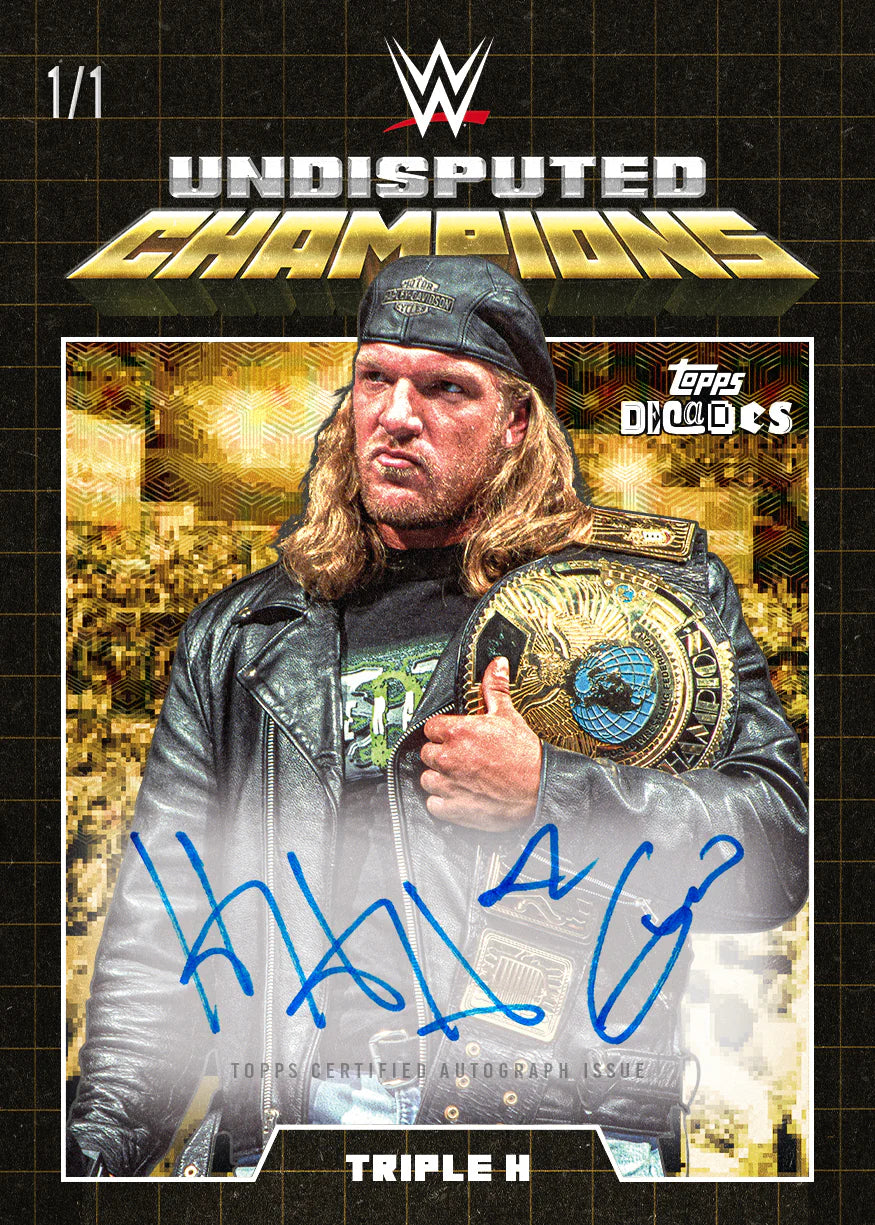 2026 Topps Decades WWE – 90’s Edition Box