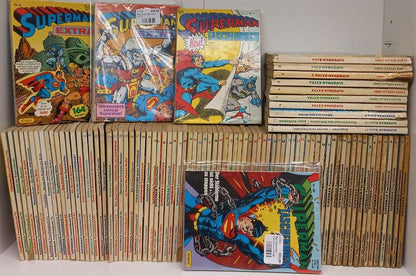 Superman Taschenbuch ehapa Sammlung 55 stück (aus 1-80 + extra 1-11)