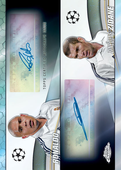 SOCCER 2023-24 Topps Chrome UEFA Club Competitions - Hobby Box Yamal RC