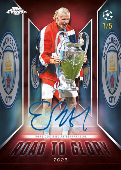 Topps Chrome UEFA Club Competitions UCC 2025/26 - Jumbo Box