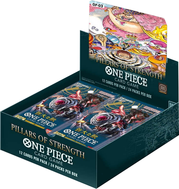 ONE PIECE TCG Booster BOX Pillars of Strength OP 03