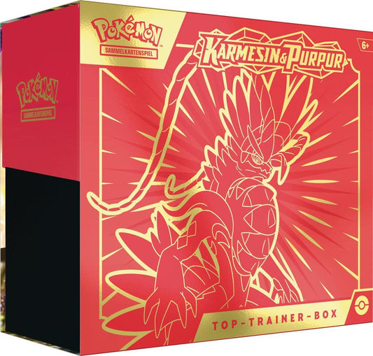 POKEMON Karmesin & Purpur Top Trainer Box Koraidon - DEUTSCH