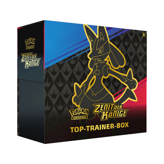 POKEMON Zenit der Könige Top Trainer Box - DEUTSCH